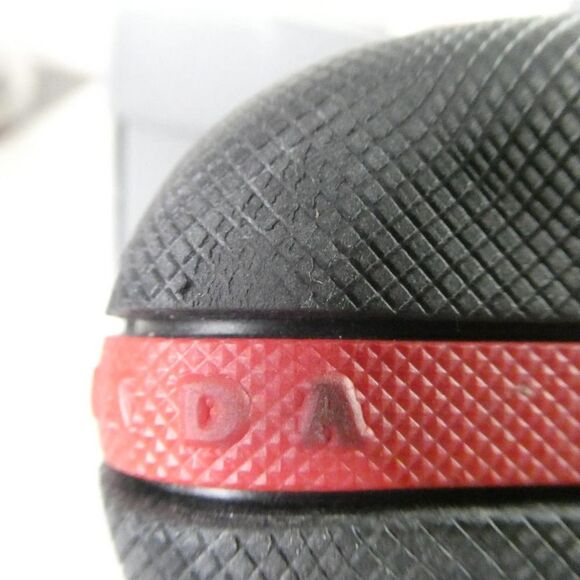 PRADA Silver Black Perla High Top Sneakers Shoes Designer With Box Dust Bag 35 - Picture 9 of 12